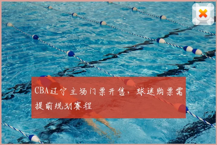 CBA辽宁主场门票开售,球迷购票需提前规划赛程