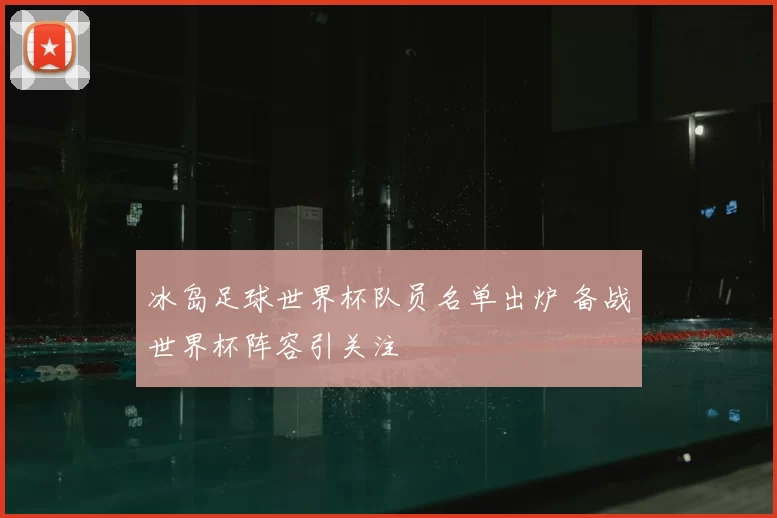 冰岛足球世界杯队员名单出炉 备战世界杯阵容引关注