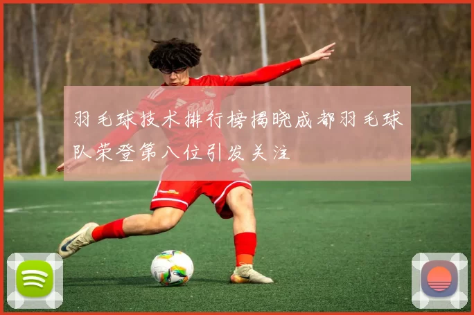 羽毛球技术排行榜揭晓成都羽毛球队荣登第八位引发关注