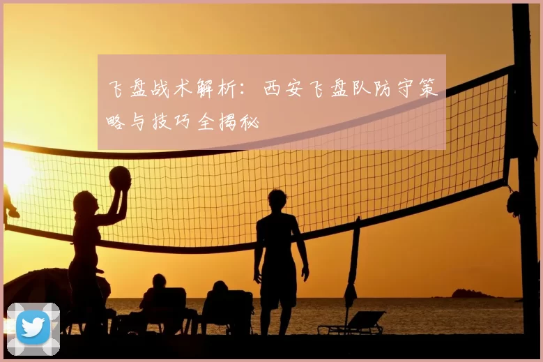 飞盘战术解析：西安飞盘队防守策略与技巧全揭秘